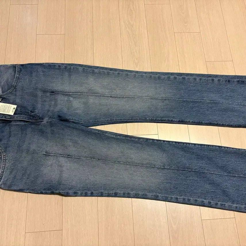 [BUNJANG] Levi's Premium 517 Bootcut Striped Trousers / 리바이스 프리미엄 517 부츠컷 핀 턱 스트라이프 진