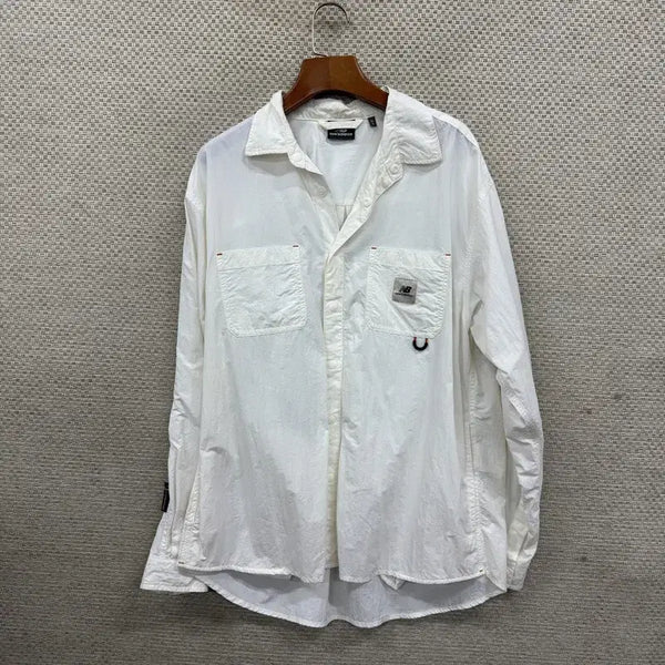 [BUNJANG] New Balance Windbreaker Shirt - Size M / 뉴발란스 바람막이 셔츠 M D04751