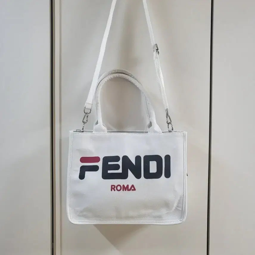[BUNJANG] Fendi x Fila Upcycled Tote Bag / (오늘만할인)업사이클 펜 디 훨라 콜라보 토트백