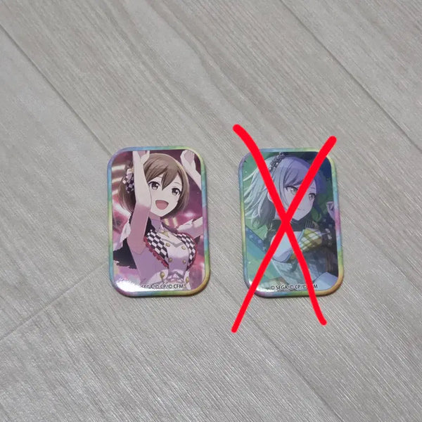 [BUNJANG] Project Sekai MEIKO, Shiho Hinomori Can Badge Set / 프로세카 MEIKO 캔뱃지