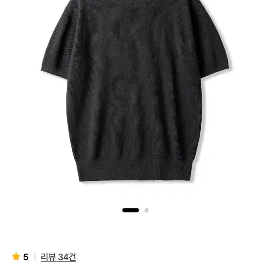 [BUNJANG] Steady And Everywhere Light Rib Round Short Sleeve Knit / 스테디에브리웨어 라이트 립 라운드 반팔 니트(3)