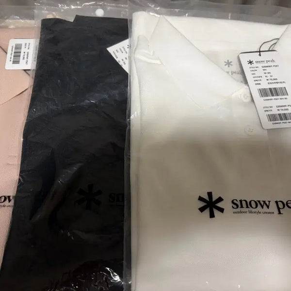 [BUNJANG] Snow Peak Women's Basic Pique Polo T-Shirt / 26ss 스노우피크 피케 여성 베이직 폴로 티셔츠