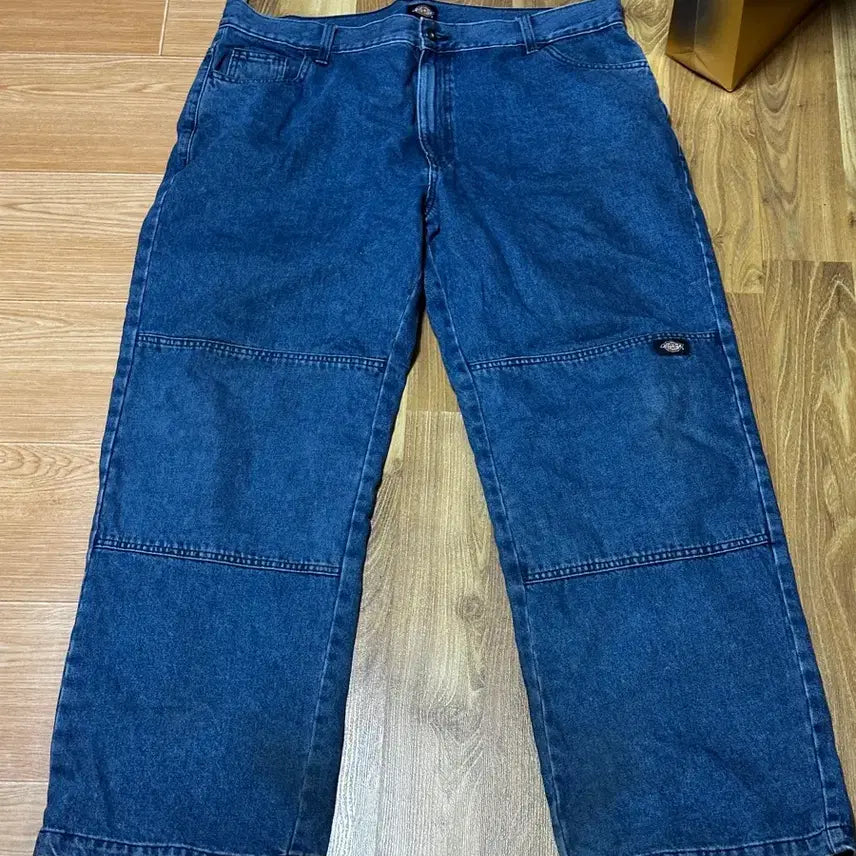 [BUNJANG] Dickies Double Knee Denim Pants Vintage Blue 38 / 디키즈 더블니 데님팬츠 빈티지블루 38