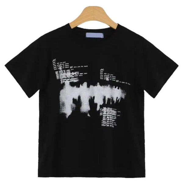 [BUNJANG] Withhuilin Graphic Short Sleeve T-Shirt Black / 위드후이린 그래픽 반팔 티셔츠 블랙