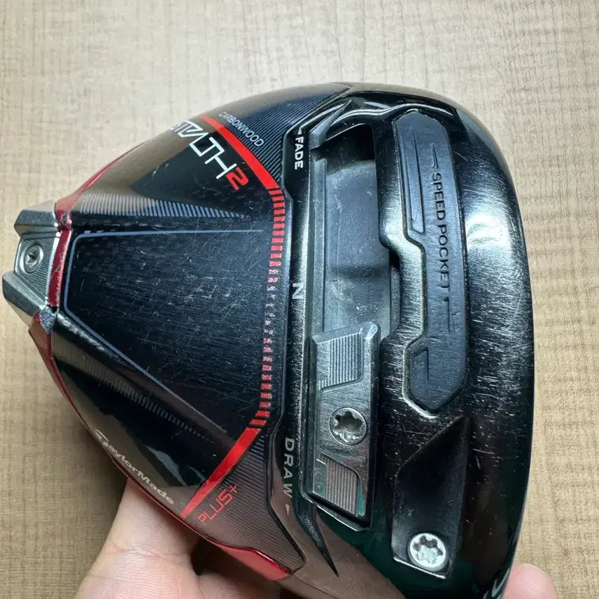 [BUNJANG] TaylorMade Stealth 2 Plus Driver Cracked Head / 스텔스2 플러스 깨진 헤드만