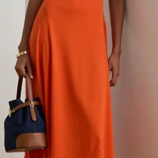 [BUNJANG] Lauren Ralph Lauren Green Flare Dress M / 새상품)로렌 랄프로렌 플레어 원피스 그린