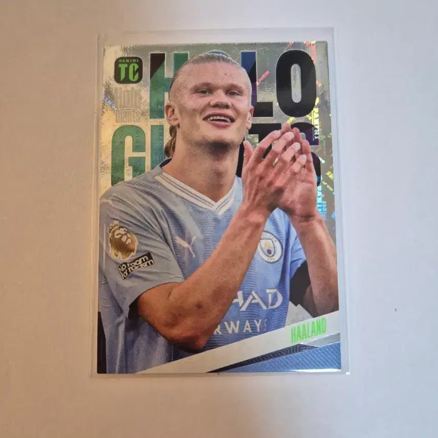 [BUNJANG] Panini Haaland Holo Giants Card / 파니니 맨시티 홀란드 홀로 자이언츠 카드
