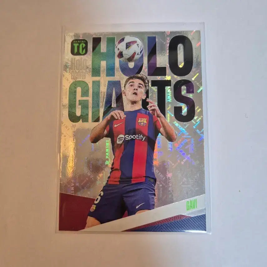 [BUNJANG] Panini Barcelona Gavi Holo Giants Card / 파니니 바르셀로나 가비 홀로 자이언츠 카드