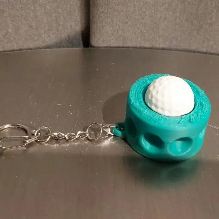 [BUNJANG] Golf Ball Clicker Keychain / 골프공 클리커 키링