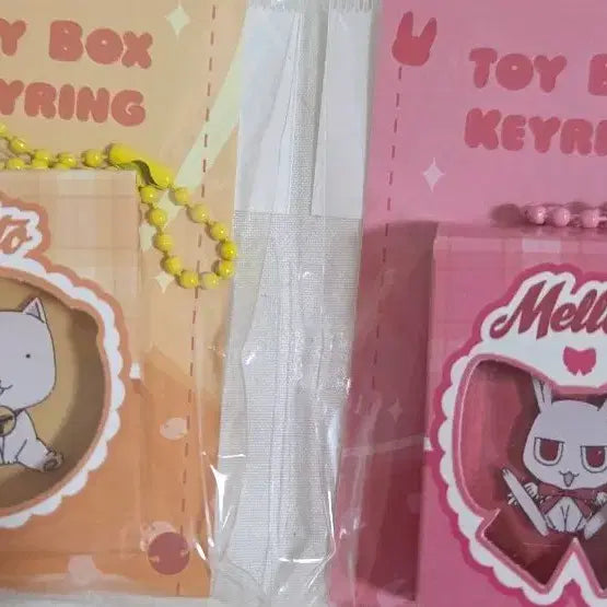 [BUNJANG] Full Moon Scat / Melody Toy Box Keyring Set / 달빛천사 토이박스 키링 타토/멜로니 2종 세트 정가보다 저렴히 양도