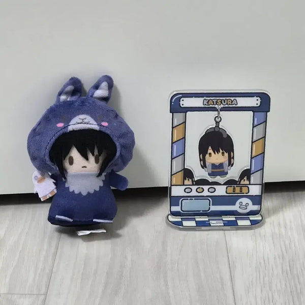[BUNJANG] Gintama Katsura Kotaro Acrylic Stand & Paperi Nui Plush Bundle / 은혼 카츠라 즈라 아크릴 + 파페라 누이 일괄