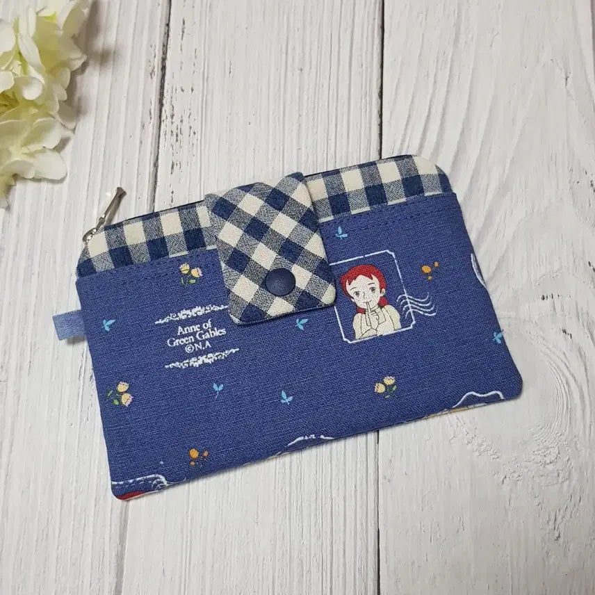 [BUNJANG] Anne of Green Gables Fabric Passport Wallet / {핸드메이드} 빨간머리앤 원단 여권지갑 여권파우치 (앤의 룩앤미)