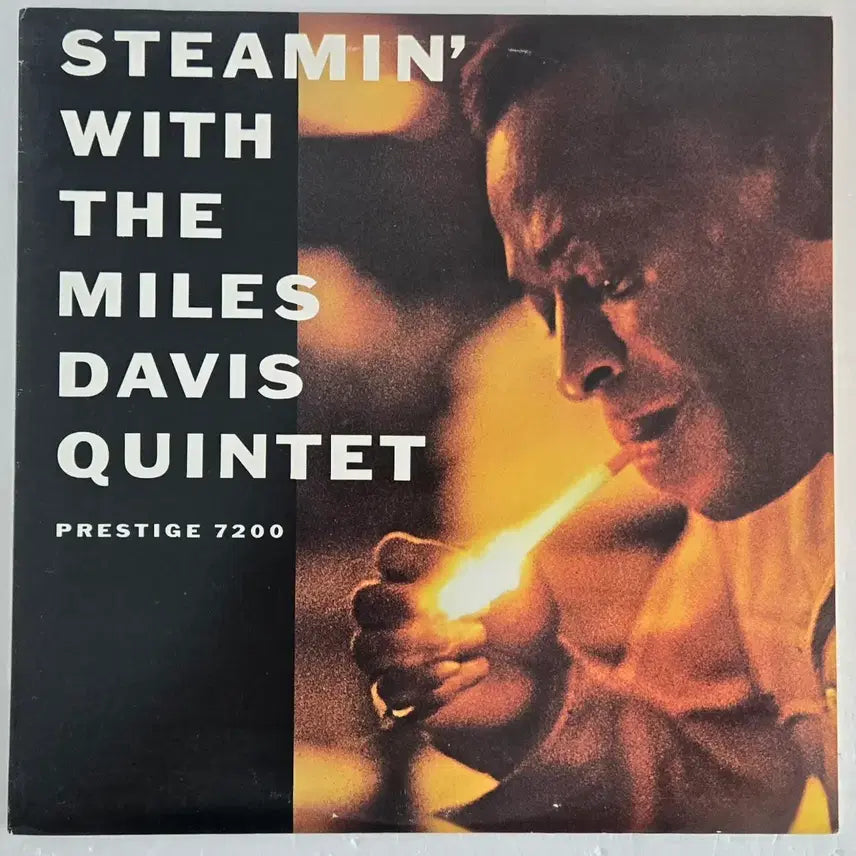 [BUNJANG] Miles Davis - Steamin' LP (1989 OJC Reissue) / Miles Davis-Steamin' LP (1989년. OJC, NM)