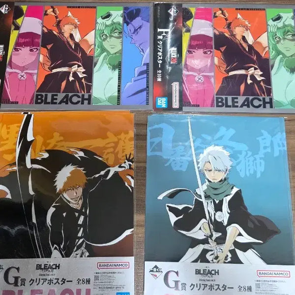 [BUNJANG] Bleach G Prize Clear Poster (Sealed) / 블리치 G상 클리어 포스터 (미개봉,개당)