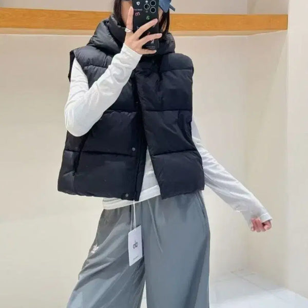 [BUNJANG] ALOO Goose Down Padded Vest / 알로 구스다운 패딩 조끼
