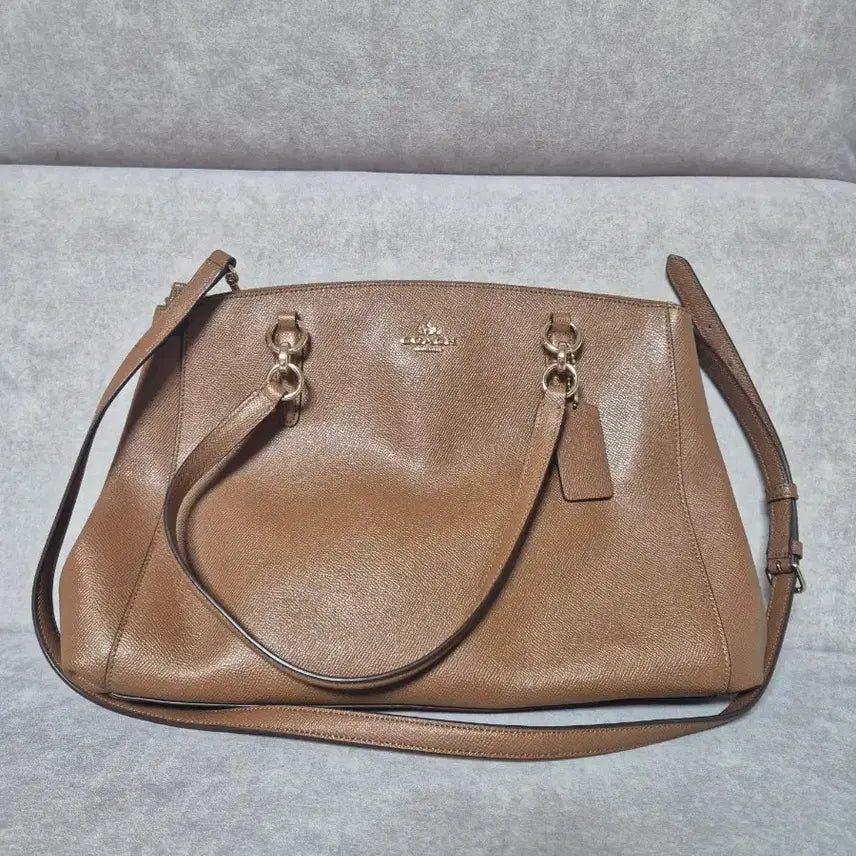 [BUNJANG] Coach Leather Tote Bag / 코치 가죽 가방