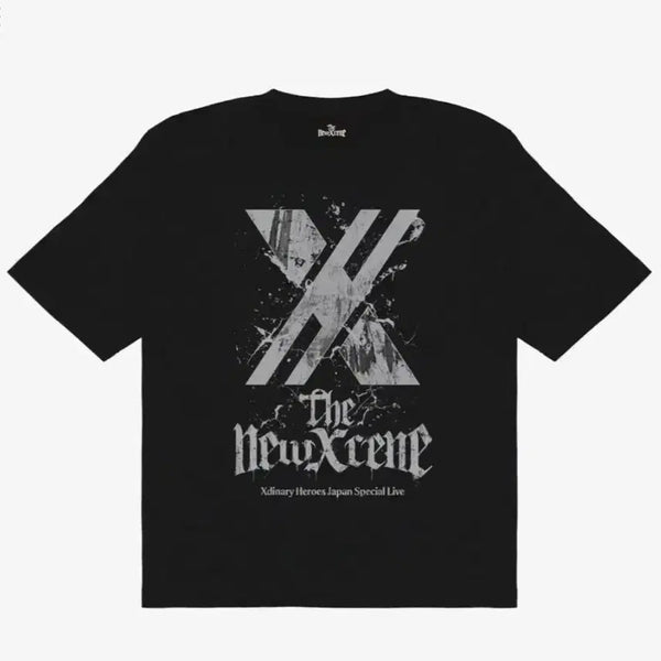 [BUNJANG] Xdinary Heroes Japan Concert MD T-Shirt Black (Sealed) / (미개봉) 엑디즈 일본 콘서트 MD 티셔츠 굿즈 블랙