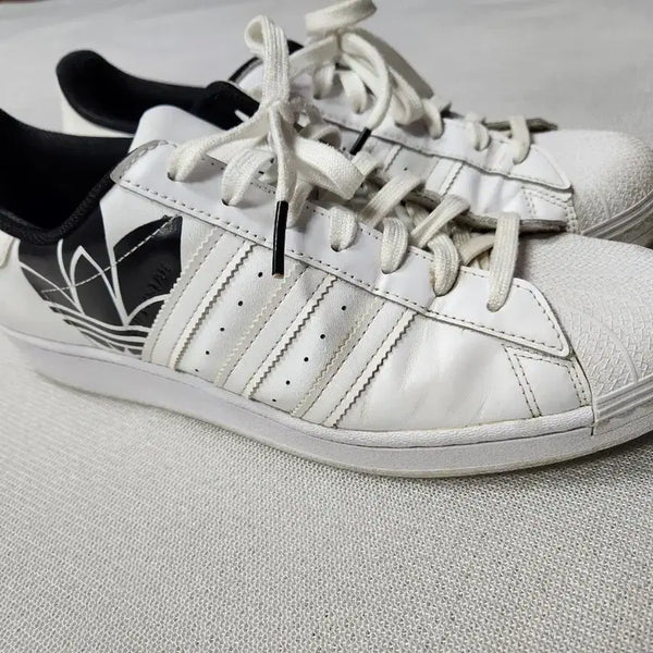 [BUNJANG] Adidas Superstar White Black Shoes / 아디다스 슈퍼스타 화이트 블랙 280