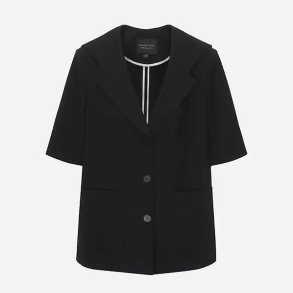 [BUNJANG] Thursday Island Sailor Collar Short Sleeve Jacket / 24SS THURSDAY ISLAND 세일러카라 반팔 자켓