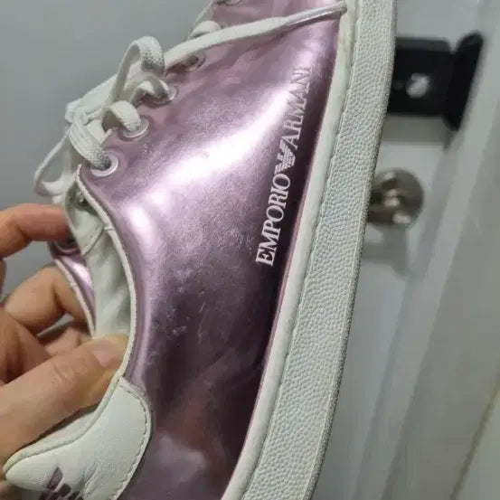 [BUNJANG] Emporio Armani Women's Pink Flats - Size 235 / 엠포리오 아르마닌235