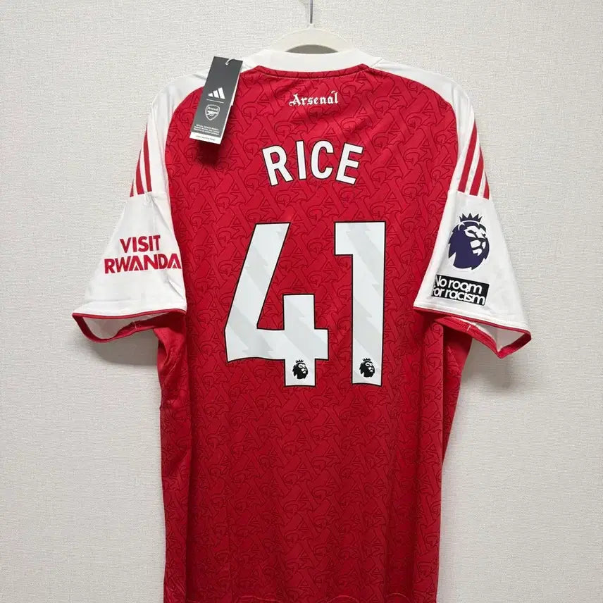 [BUNJANG] Arsenal 25-26 Home Declan Rice #41 Official League Jersey / (새상품) 25-26 아스날 홈 No.41 라이스 리그 정품 유니폼