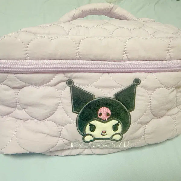 [BUNJANG] Sanrio Kuromi Square Multi Pouch / 산리오 쿠로미 사각 멀티파우치 여행파우치