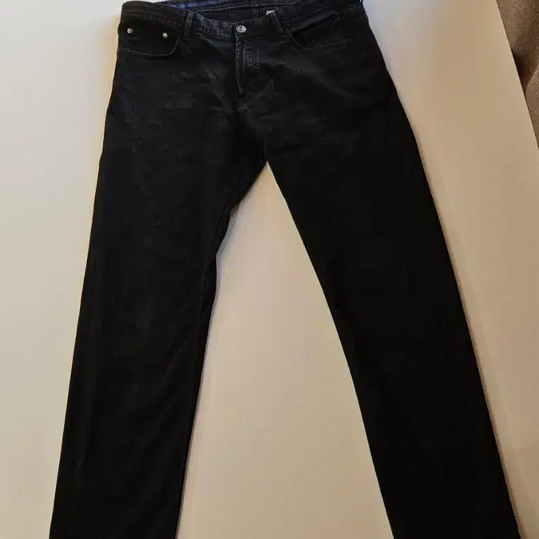 [BUNJANG] Massimo Dutti Low-Rise Slim Fit Black Denim Jeans / 마시모두띠 저온스 슬림핏 블랙데님 34