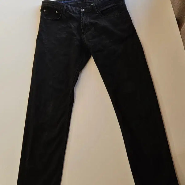 [BUNJANG] Massimo Dutti Low-Rise Slim Fit Black Denim Jeans / 마시모두띠 저온스 슬림핏 블랙데님 34
