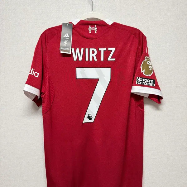 [BUNJANG] 25-26 Liverpool Home Authentic No. 7 Wirtz Replica Jersey / (새상품) 25-26 리버풀 홈 어센틱 No.7 비르츠 정품 유니폼