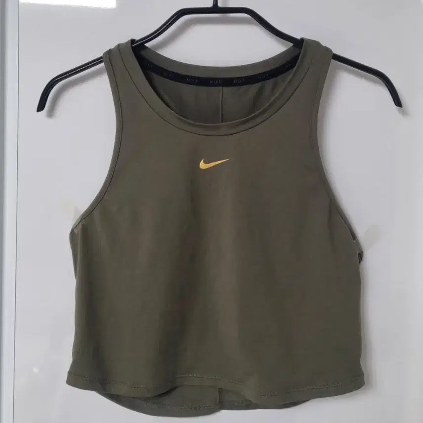 [BUNJANG] Nike Dri-FIT Cropped Running & Fitness Top / 나이키 드라이핏 크롭탑 런닝 헬스
