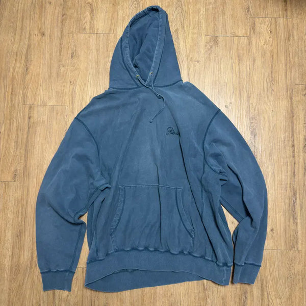 [BUNJANG] AWAKE NY Sun Bleached Logo Hoodie Blue XXL / AWAKE NY 썬 블리치드 후드티 블루 XXL