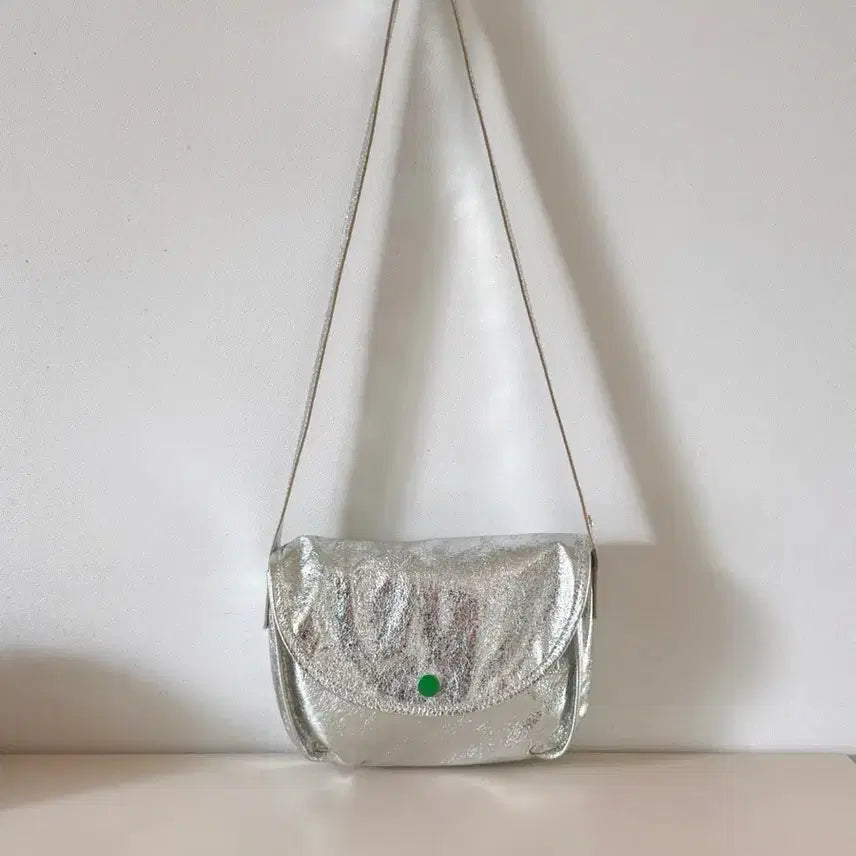[BUNJANG] Woot Tamberle Glitter Bag (Silver) New / 우트 탐베레 글리터백(실버)  새제품