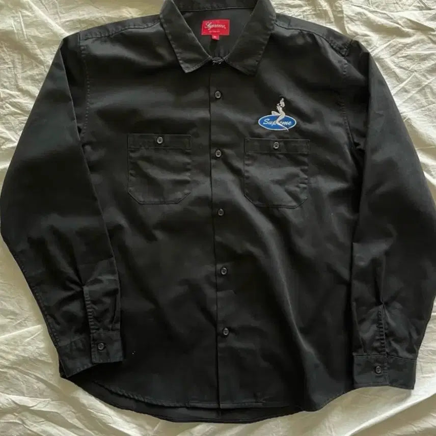 [BUNJANG] Supreme Pin-Up Work Shirt XL / [XL] 슈프림 핀업 워크셔츠