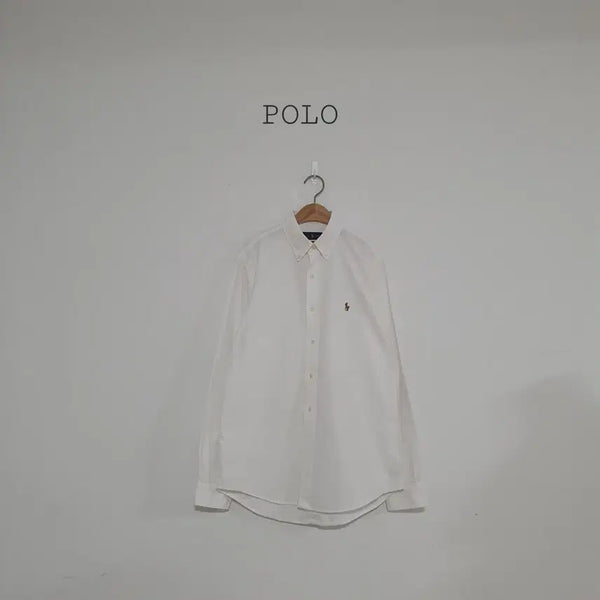 [BUNJANG] Polo Ralph Lauren Oxford Shirt White / No.26060603 폴로 랄프로렌 옥스포드 셔츠 화이트