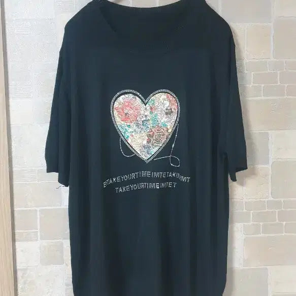 [BUNJANG] Women's Heart Knit Sweater / 여성 하트니트(새옷)