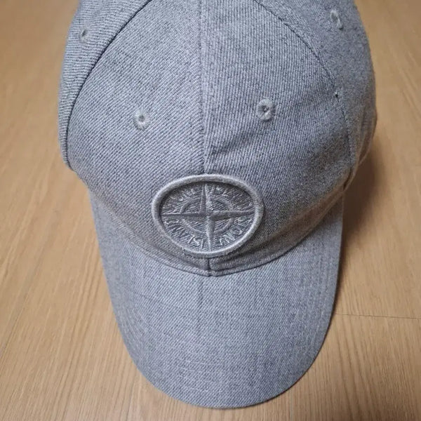 [BUNJANG] Stone Island Grey Cap / 스톤아일랜드 볼캡 그레이