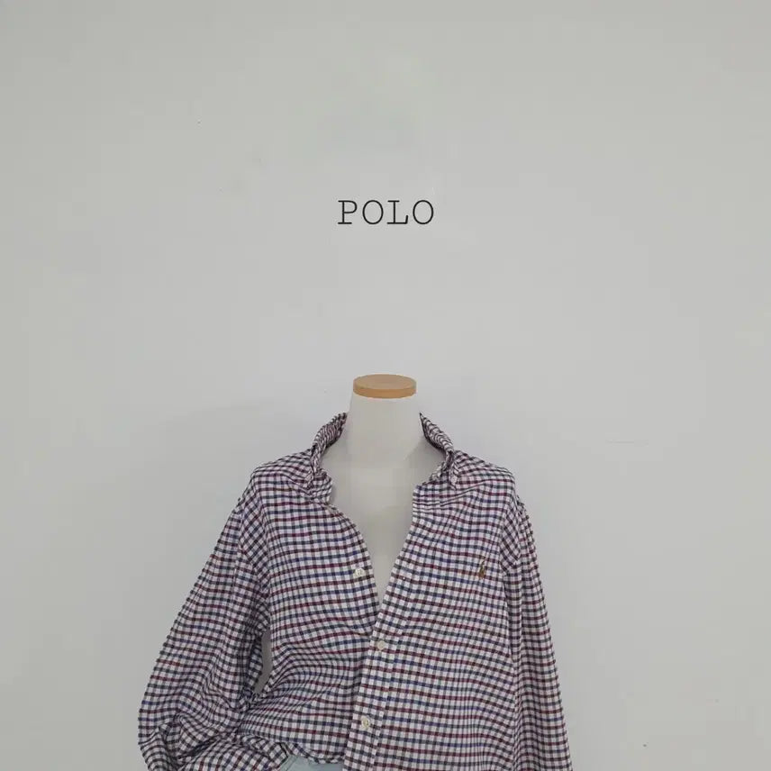 [BUNJANG] Polo Ralph Lauren Checked Shirt / No.26082604 폴로 랄프로렌 체크 남방