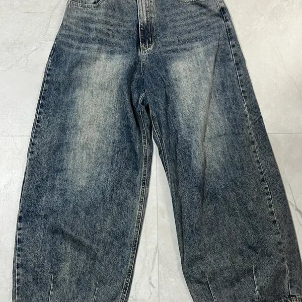 [BUNJANG] In Tempo Mood Denim Pants Bundle Set (Blue/Black) / 인템포무드 데님팬츠 블루,블랙 일괄