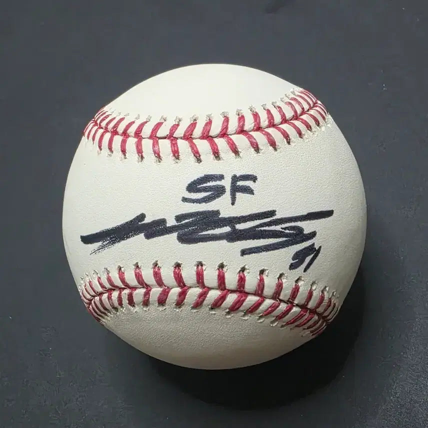 [BUNJANG] MLB Official Baseball Signed by Jung Hoo Lee / MLB 공인구 이정후 싸인볼