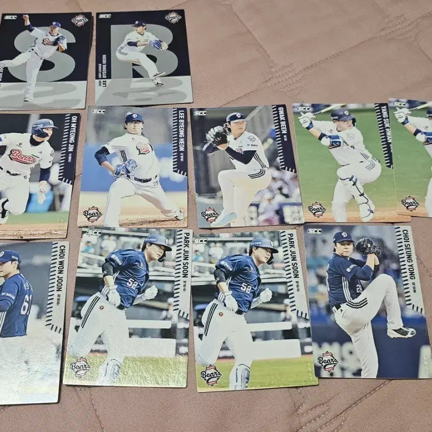 [BUNJANG] KBO Doosan Bears Bundle Set Photocards / kbo 두산 포토카드 일괄