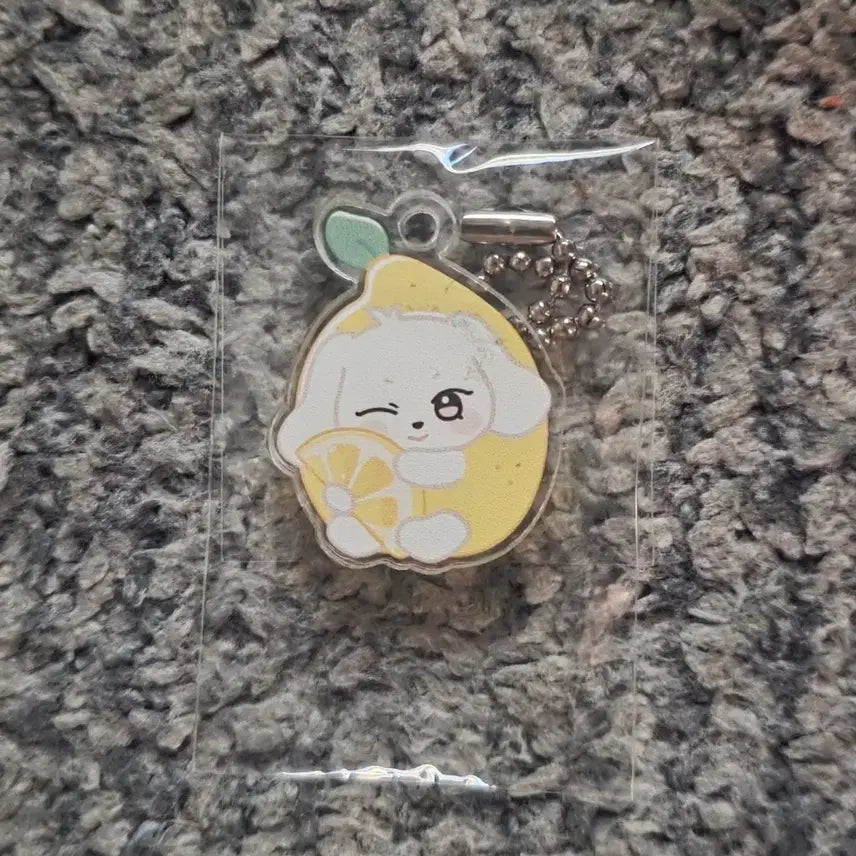 [BUNJANG] ATEEZ Yeosang Monotree Lemon Keyring (Sealed) / (미개봉) 에이티즈 여상 헷몽이 사운드웨이브 레몬 키링