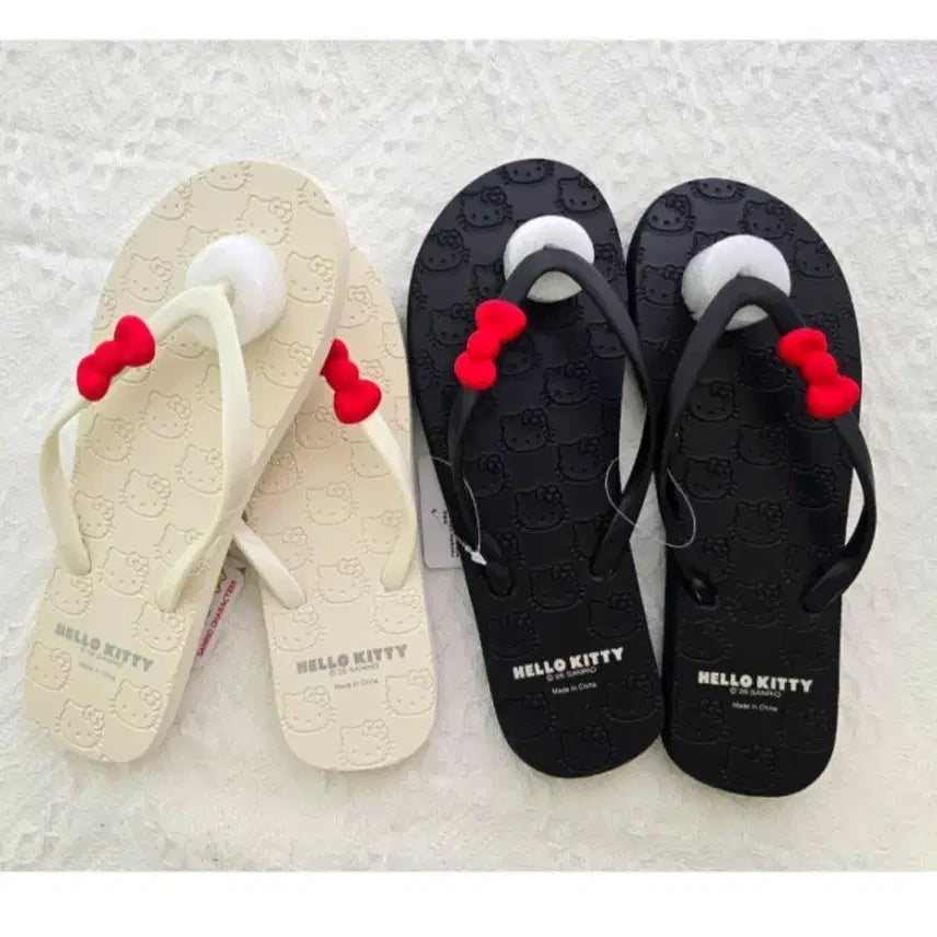 [BUNJANG] Authentic Hello Kitty Lightweight Summer Sandals Flip-Flops Slippers / 정품 헬로키티 가벼운 썸머 샌들 플리플랍 쪼리 슬리퍼
