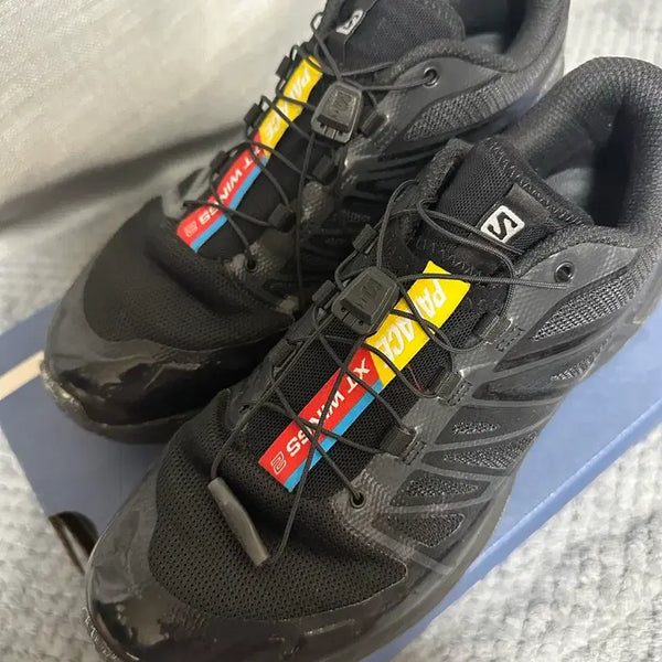 [BUNJANG] Salomon x Palace XT-Wings 2 Black / [275/1회착] 살로몬 X 팔라스 XT-윙스 2 블랙