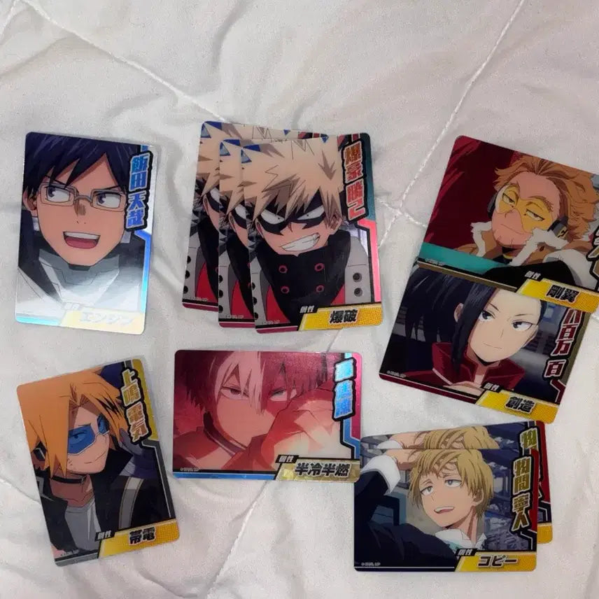 [BUNJANG] My Hero Academia Card Set / 히로아카 나의 히어로 아카데미아 카드