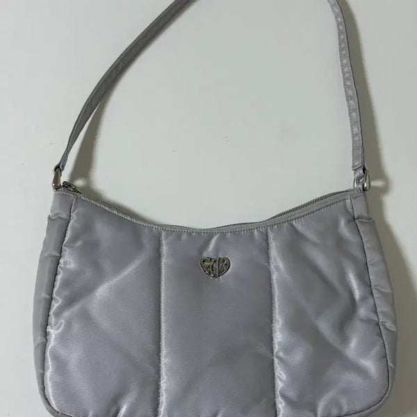 [BUNJANG] Nice Weather Silver Shoulder Bag / 나이스웨더 실버 숄더백