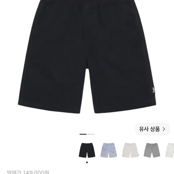 [BUNJANG] Stussy Brushed Beach Shorts Black / [M] 스투시 브러쉬드 비치 쇼츠 블랙