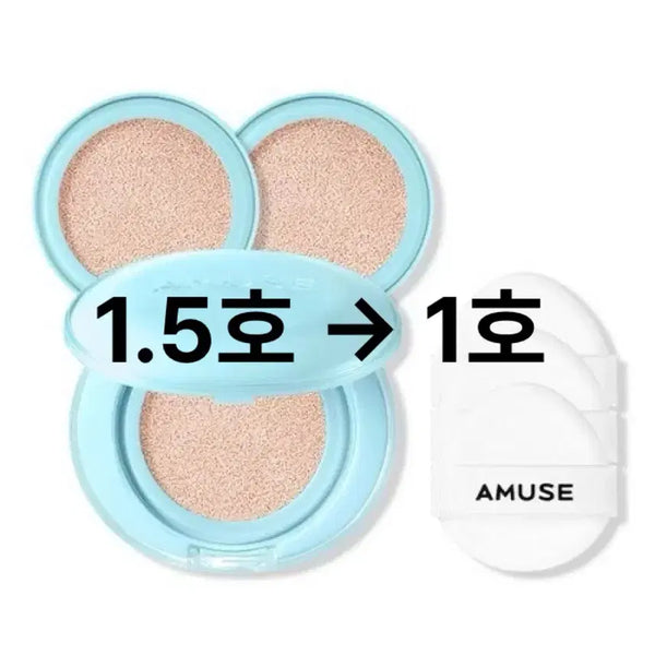 [BUNJANG] Amuse Airy Pore Cover Cushion Refill / 교환 ) 어뮤즈 에어리 포어 커버 쿠션 리필 교환