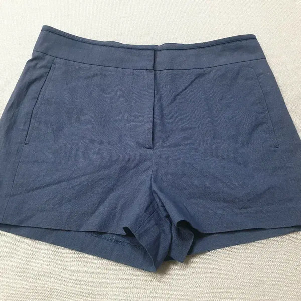 [BUNJANG] SJSJ Navy Hot Pants Shorts (Waist 25-26) / SJSJ 네이비 핫팬츠 반바지 허리25~26
