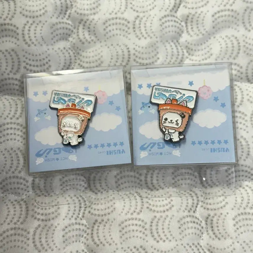 [BUNJANG] Wish Login Tour Bubble Nyan Badge / 위시 로그인 투어 버블냥 뱃지