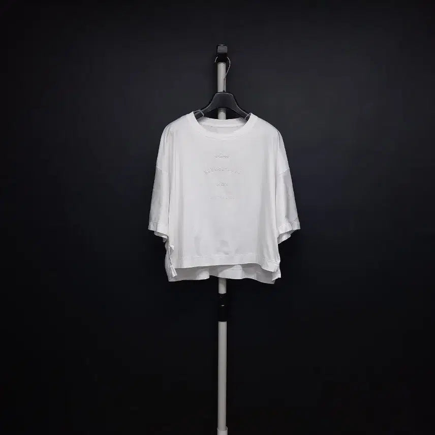 [BUNJANG] SJSJ Loose Boxy Fit Short Cotton T-Shirt / SJSJ 춘하 루즈박시핏 숏 면 티셔츠 F 33-77